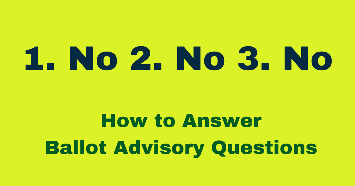 Getting informed on the Advisory Questions